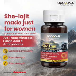 Goodcare Himalayan She Lajit For Women Veg Capsule 60
